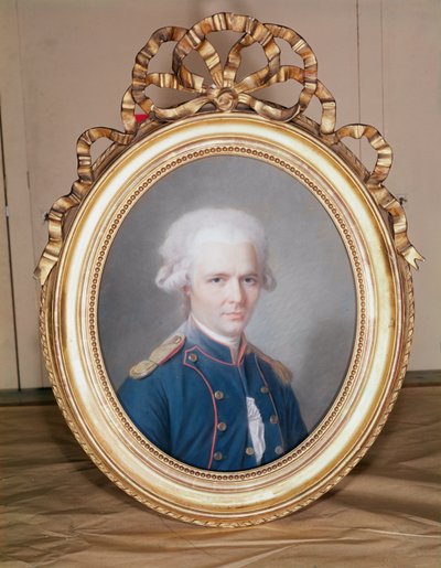General Pierre Choderlos de Laclos by Maurice Quentin de La Tour